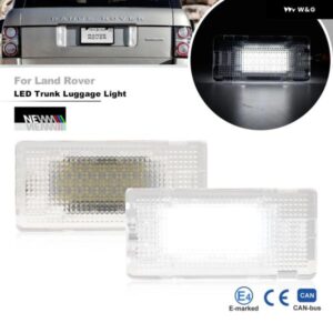 2個 LED トランク ラゲッジ コンパートメント ライト モジュール ランドローバー レンジローバー L322 2002-2012 車内 テールゲート トランク ブート ライト
