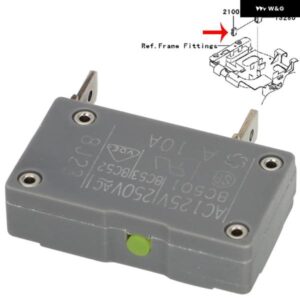 2004-2009 カワサキ ミュール 3000 4000 ブルートフォース 650 ファンモーターブレーカースイッチ 21008-0001