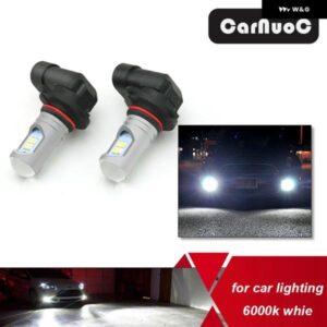 2個 H8 H11 LED フォグランプ バルブ 9005 9006 12V 車用 DRL ランプ CANバス VW ビートル CC ジェッタ パサート B7 B8 ポロ 6R MK6 ティグアン シャラン