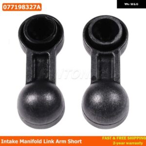 2PCS ショートインテーク マニホールド リンクリペア 合金 アーム 077198327A アウディ A6 QUATTRO 2000-2004 A8 QUATTRO 2000-2006 VW TOUAREG