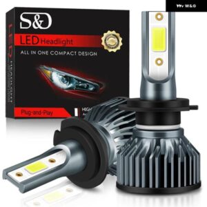 2個 15000LM ミニカー ヘッドライト H1 H4 H7 LED 電球 H8 H11 9005 HB3 9006 HB4 9004 HB1 9007 HB5 H13 LEDライト ターボ オート ヘッドランプ