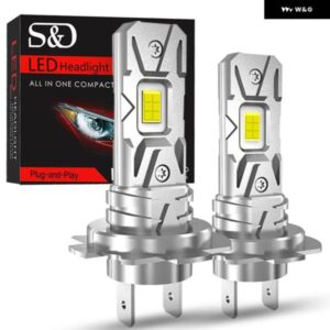 25000LM H7 LED ヘッドライト キット ミニ バルブ 100W 3570 CSP 車用 ヘッドランプ オート フォグランプ CANバス H7 LED ターボ 自動車用 6000K 12V