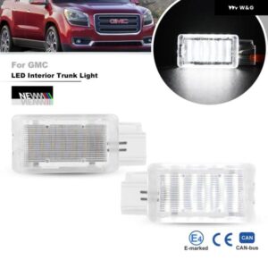 2個 LED トランク ブート ラゲッジ コンパートメント ライト モジュール GMC ACADIA 2007-2015 TERRAIN SLE2 2011 2012 車内ライト