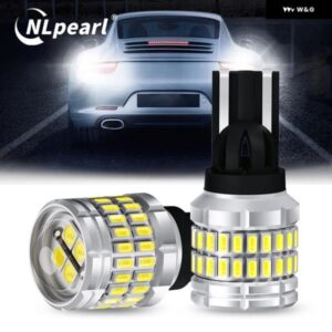 2X T15 T16 LED リバースライト W16W 電球 CANバス 車用バックアップ リアランプ 6500K ホワイト 超高輝度 ハイパワー パーキング ランプ ホワイト
