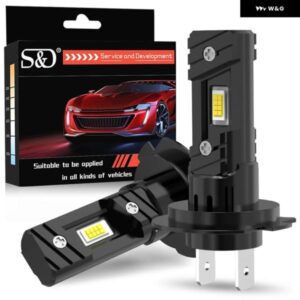 20000LM H7 LED ヘッドライト バルブ CANBUSライト H7ミニランプ 16個 3570 CSP ワイヤレス車用LEDファンレス 12V 6500K