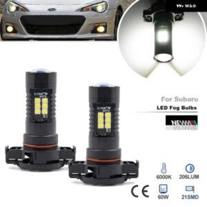 2個 LED PSX24 PSX24W 2504 フォグランプ 電球 スバル BRZ 2013 - 16 CANバス ヘッドランプ ドライビングランプ パーキング ライト
