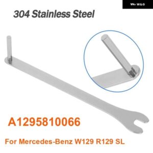 304 ステンレス メルセデスベンツ W129 R129 SL ソフトトップ 手動操作 マニュアル オーバーライドツール レンチツール - A1295810066