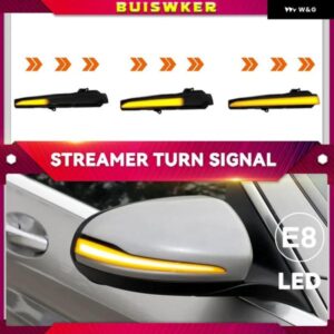 2個 ダイナミックウィンカー メルセデスベンツ CES GLC W205 X253 W213 W222 V クラス W447 LEDウィンカーライトサイドミラー インジケーター