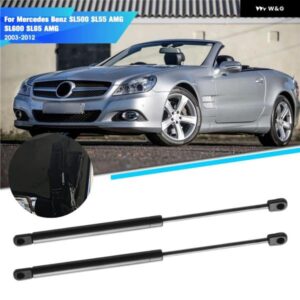 2個 リアカー トランク メルセデスベンツ SL500 SL55 AMG SL600 SL65 AMG 2003-2012 コンバーチブルカバー リフト サポート カーアクセサリー