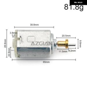 2個 XFF-337SA-40500 FF-390 PA 電気レイザーシェーバー トゥースブラシモーター ヘアクリッパー駆動モーター 2-9V DCモーター