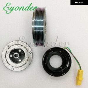 AC A/C エアコン コンプレッサー クラッチ プーリー プジョー 206 307 SW 1.4 1.6 2.0 6453KW 9639078280 6453LC 6453LA 9682930280