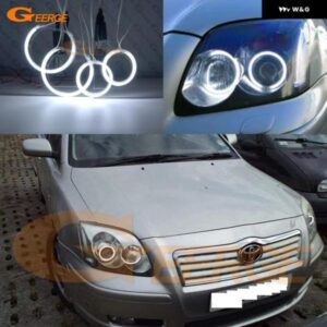 トヨタ アベンシス T25 2003 - 08 超高輝度 CCFL エンジェルアイ ハローリング ライト カーアクセサリー