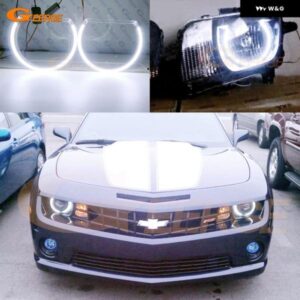 シボレー シボレー カマロ 2009 - 13 超高輝度 COB LED エンジェルアイキット ハローリング デイライト