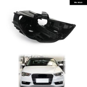 アウディ A3 2013-2016 HID ヘルニア カー ヘッドライト ハウジング ブラックシェルベース プラスチック ハウス
