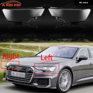 ヘッドライト カバー シェルレンズ 車 ヘッドランプ カバー ランプオートシェル ヘッドランプ ランプシェード アウディ A6 A6L C8 2019-2021