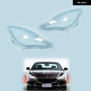 マセラティ クアトロポルテ 2013 - 17 車用 ヘッドライト レンズ シェル ヘッドライト カバー ランプシェード ケース