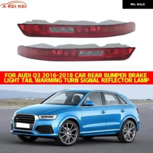 アウディ Q3 2016 2017 2018 車用 リア バンパー ブレーキライト テールウォーミング ウィンカー リフレクター ランプ