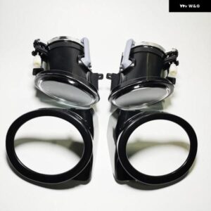 BMW E46 M3 01-06 クリアフロント バンパー フォグランプ カバー 付き 電球 セット