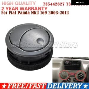 1個 2個 エアフローベントノズルと ディフューザー - FIAT PANDA MK2 2003-2012 735442827 735362554と互換性あり