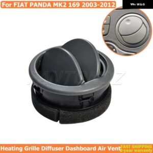 ヒーティング グリル ディフューザー ダッシュボード ダッシュ エアベント ノズルフィアットパンダMK2 169 2003 - 2012 735442827 735362554 1個/2個