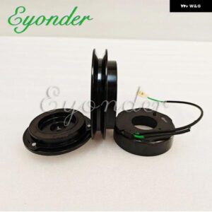 AC エアコン コンプレッサー 電磁クラッチ プーリー 24V シングルB PV1 日野 トラック