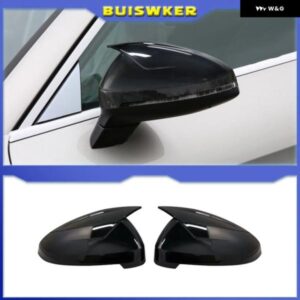 アウディ A4 A5 B9 サイドミラー キャップ ブラックルック 2017 - 22 S4 S5 RS5 ALLROAD QUATTRO 交換用カバー ABT スタイル