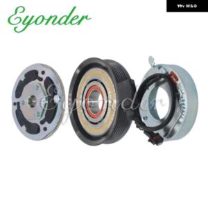 AC A/C エアコン コンディショナー コンプレッサー マグネット クラッチ プーリー 6PK アウディ A6 C7 2.5 6SAS14C ベアリング 35*52*20MM