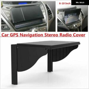 6～10インチ 車用 GPS ナビゲーション サンシェード カバー アンチグレア ステレオ ラジオ カバー フード サンバイザー サンシェード