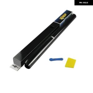 なし サンシェード フィルム ティンテッドフィルム CA ブラックロール カーホームティントフィルム カーガラスサンシェード フィルム 1% VLT