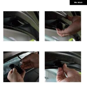 L R フロントガラス ウォッシャーノズル スプレージェット 8T0955987C / 8T0955988C - アウディ A4 B8 2007-2011