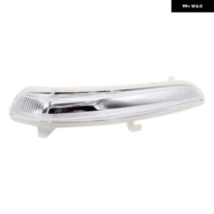 ドアウィングバックミラー ウィンカー インジケーター ライトレンズ カバー プジョー 208 2008 2012-2017 1607512680左