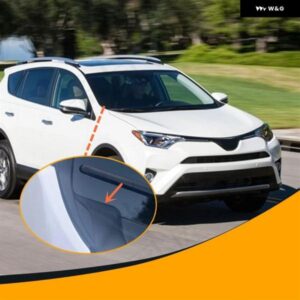 フードラバーストリップ フロントガラス ワイパー サイドカバー エクステンションカバー 53866-0R070 53867-0R070 トヨタ RAV4 2019-2022