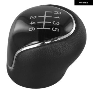 6速 シフト ノブ ブラック ギア シフト ノブ クリアな6速スキーム 正確な ギア シフト 取り付け簡単 運転体験を向上