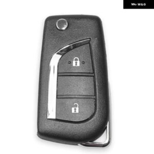 XHORSE XKTO01EN 汎用 ワイヤーリモートキーフォブ 2 ボタン トヨタ タイプ VVDI キーツール