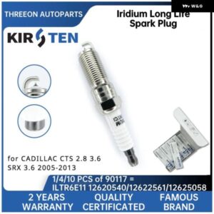 イリジウム スパークプラグ キャデラック CTS 2.8 3.6 SRX 3.6 2005-2013 HR7NII332W HR8NPP302 12622561 19300872