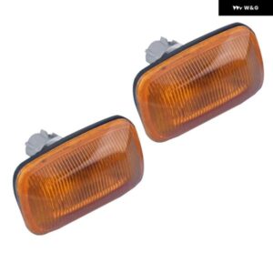 フェンダーウィンカーサイドマーカーランプライト トヨタ ランドクルーザー 80 1990-1997 100 1998 - 2004 - 07 2個