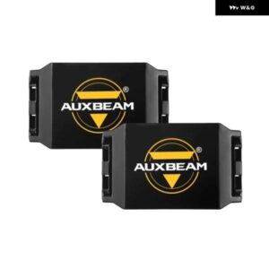 2個 5インチ ブラック サイドイルミネーション LED ポッドカバー PC ポッドライトカバー ポリカーボネート キューブライトカバー