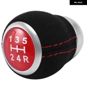 5速車用 マニュアル トランス ミッション シフト ノブ ギア シフト ノブ スバル インプレッサ WRX STI アウトバック フォレスター 2009-2019