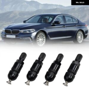 リペアキット 圧力モニター 車リペアツール ブラック フロント 左 右 センサー バルブ ステム BMW 5シリーズ センシブル