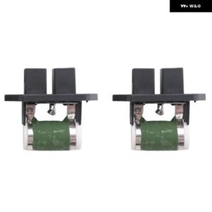 2 個 ラジエーター ヒーターファンモーター抵抗器フィアット アルファロメオ ブラボークーペプントスティロ 51736774 46533716