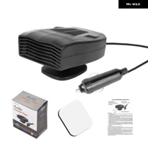 150W デフォッガー カーヒーター カーヒーター デフォッガー ブラック カーヒーター DC 12V/24V デフォッガー デフロスター デミスター