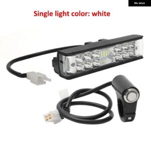 SUR-RON SURRON L1E ロードバージョン用 ヘッドライト ライトバー キット プラグ アンドプレイ オン/オフ スイッチ SURRON LIGHTBEE X 用プラグ 付き - Single Color