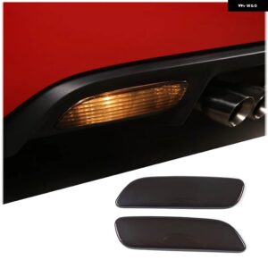 シボレー コルベット C6 2005-2013 リア フォグライト カバー テールライト カバー ブレーキ ライトワイド インジケータ カバー - Style 4