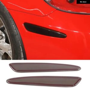 シボレー コルベット C6 2005-2013 リア フォグライト カバー テールライト カバー ブレーキ ライトワイド インジケータ カバー - Style 5
