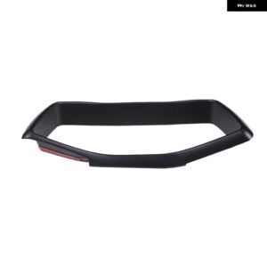 シボレー ABS カーボン/レッド コルベット C8 スティングレイ Z51 Z06 2020-2023 車内ダッシュボード フレームトリムカバー - Matte black