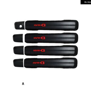 装飾 部品外装 ドアハンドル カバー トリムカバー いすゞ D-MAX DMAX 外装カバー 2012-2017 に適合 - ONE HOLE A