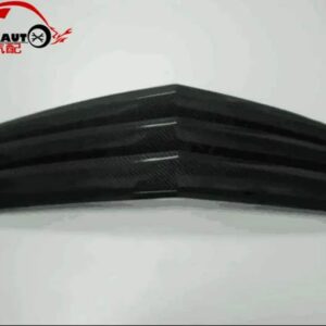 カーボン マットブラック フロント レーシング グリル カースタイリング フロントカバー グリル W204 C クラスクラス 2007-2012 に適合 - CARBON