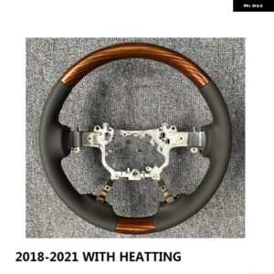 自動ステアリング ホイールプラド FJ150 2010-2017 2018-2021 SWC ステアリング ホイールに適合 - 2018 HEAT BROWN
