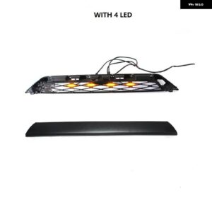 4 ランナー用フロントグリル 4 ランナー 4 ランナー 2014-19 バンパー グリル フロント レーシング グリル - With Light