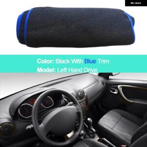 2 層インナーダッシュボード カバー CAPET ケープダチアダスター 2011 サンシェード パッド カバー クッション - blue